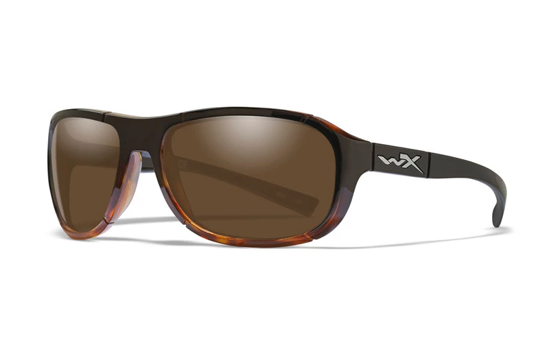 Wiley X Ace Polarized Bronze Lens - Gloss Tortoise Fade Frame