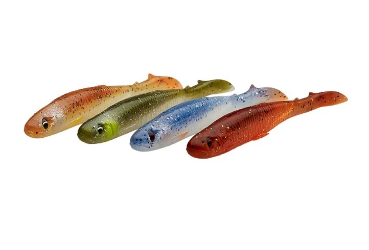 Savage Gear Slender Scoop Shad Mix 13cm Clear Water