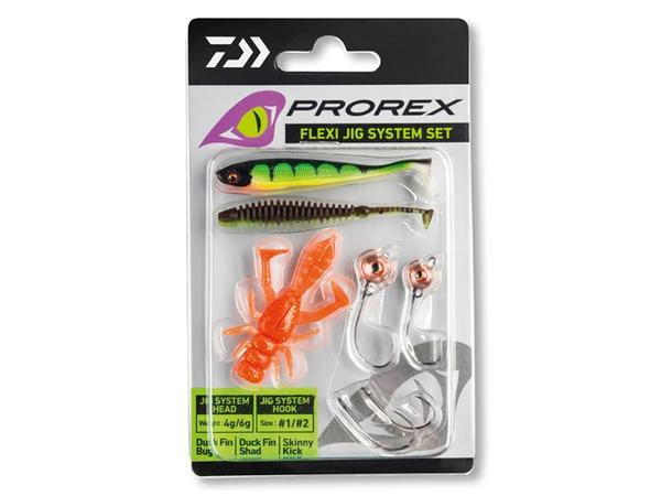 Daiwa Prorex TG Flex Jig System Set Mix