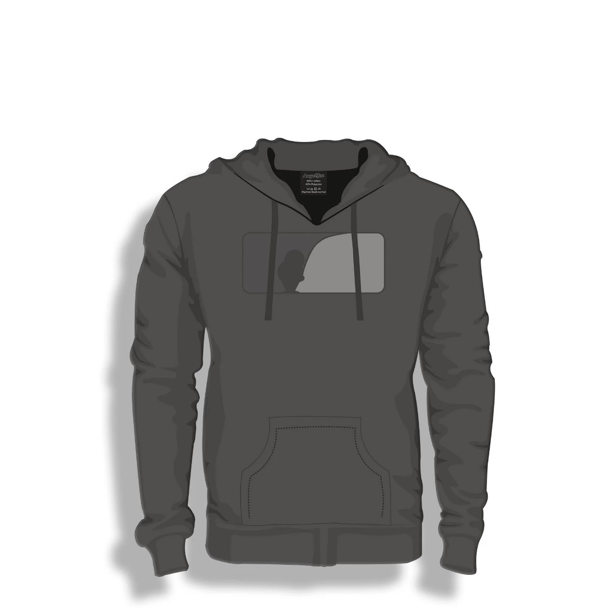 Angeljoe Hoodie US Style Grau #S