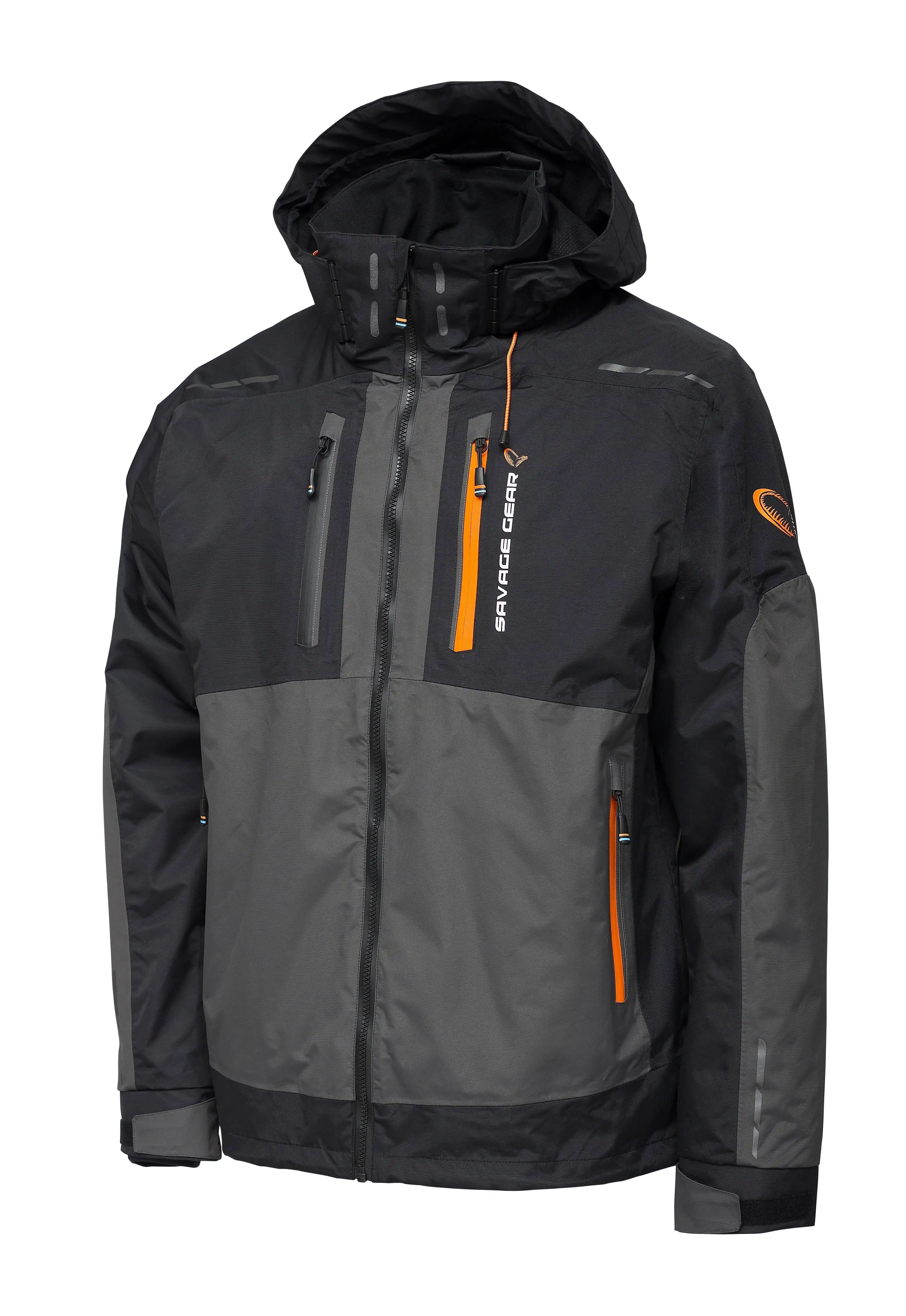 Savage Gear WP Performance Jacket #L Black Ink/Grey