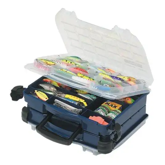 Plano 395210 Dbl Cover 2 Sided Navy/Clear
