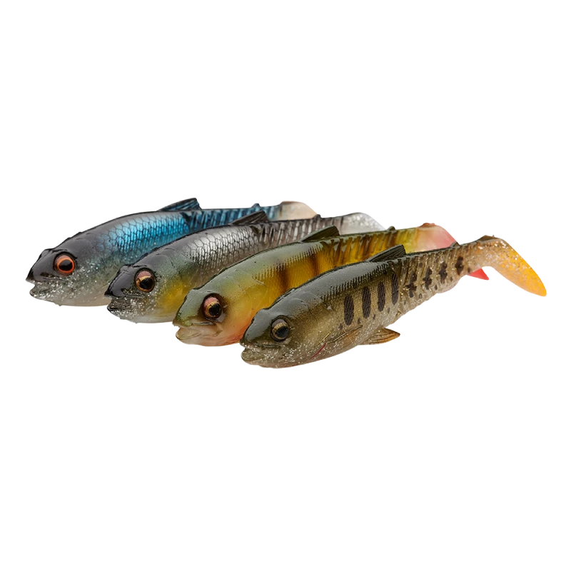 Savage Gear Craft Cannibal Paddletail 6,5cm Clear Water Mix
