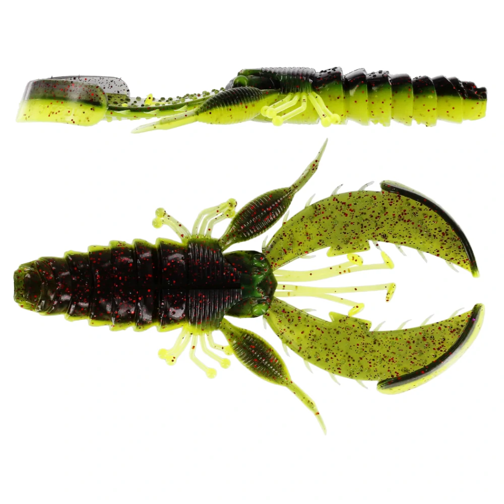 Westin CreCraw 14cm Black/Chartreuse