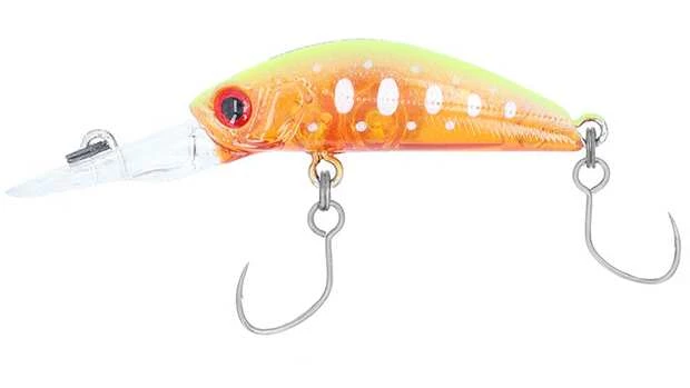 Bassday Mogul Minnow 35F Deep Area Forellenwobbler-C-33 Chart Brown Yamame