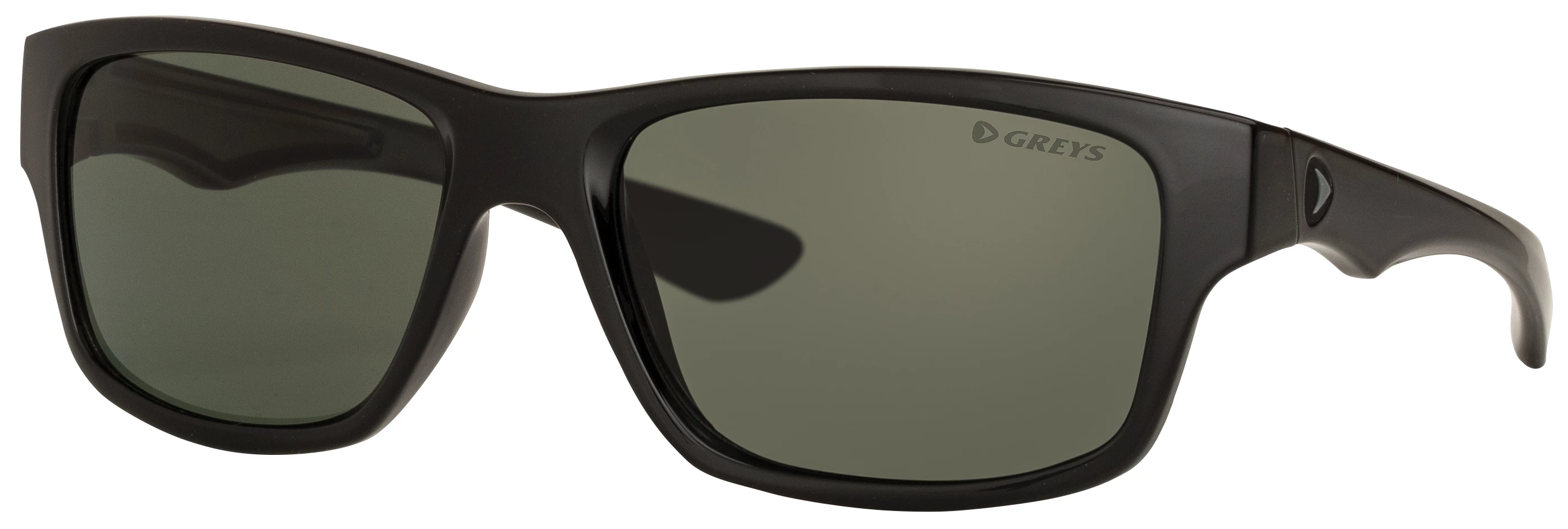 Greys G4 Sunglasses Matt Black / Green / Grey