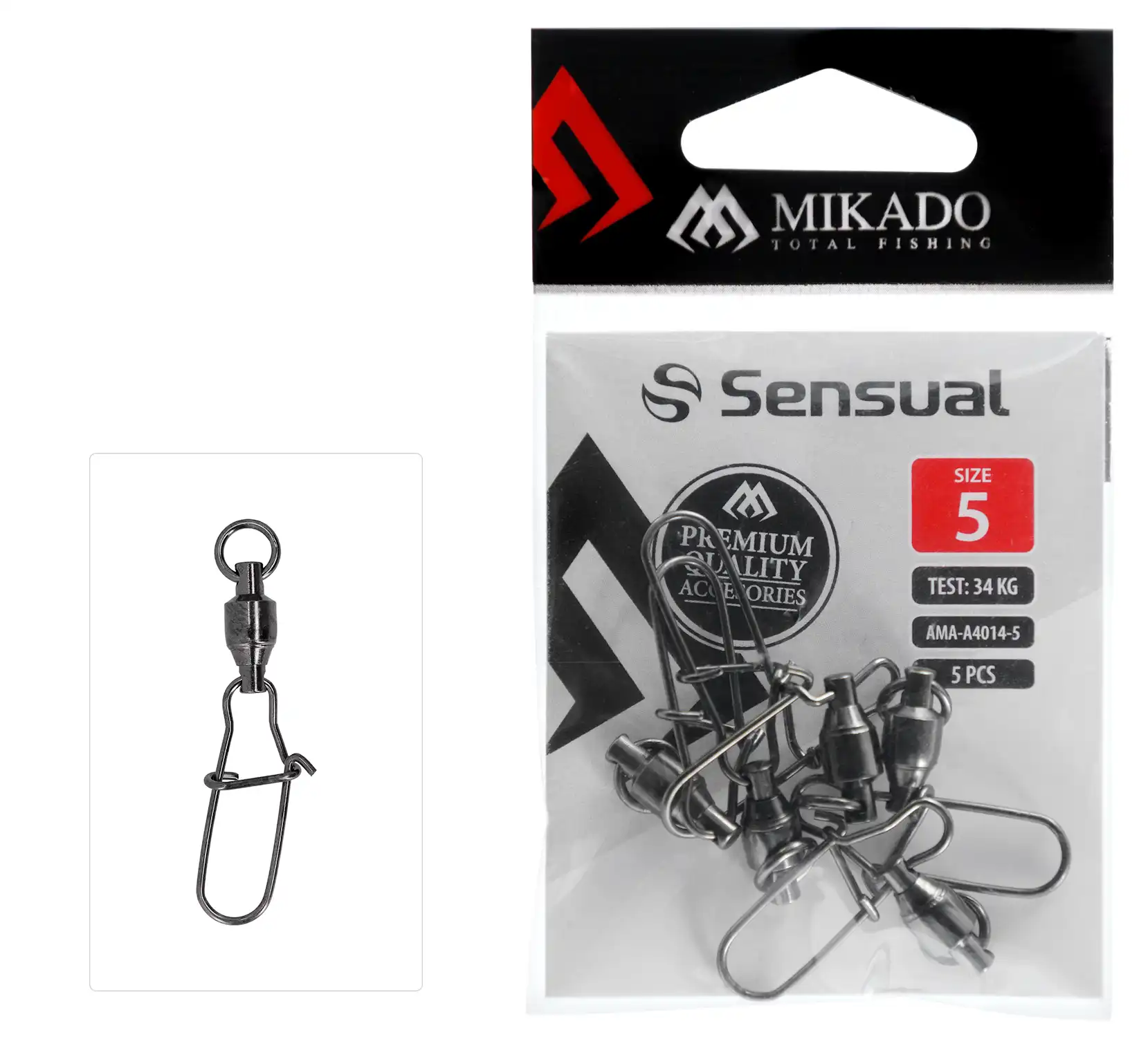 Mikado Fastlock Snap mit Wirbel Kugelgelagert #2