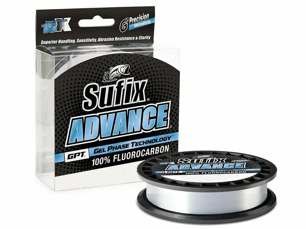 Sufix Advance Fluorocarbon 91m Clear 0,28mm