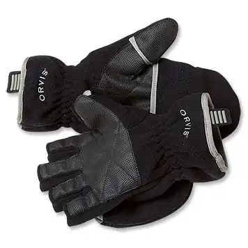 Orvis Fold-Over Fleece Handschuhe #S