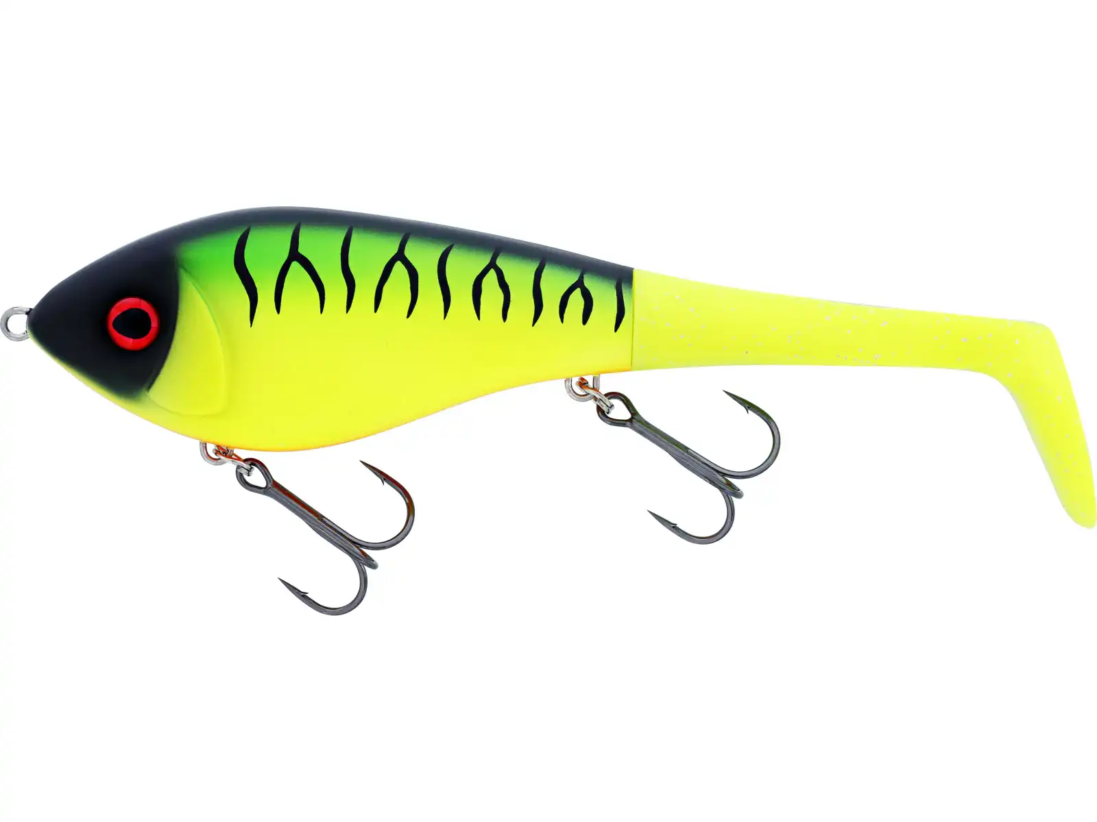 Westin Swim Tail 62g sinking 1 Body 2 Tails 12cm Firetiger sinkend