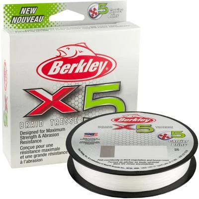 Berkley X5 Braid 150m Crystal 0,25mm 27kg