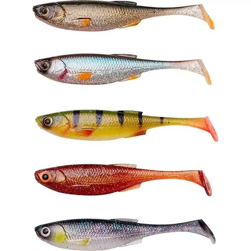 Savage Gear Craft Cannibal Paddletail Mix 10cm Clear Water