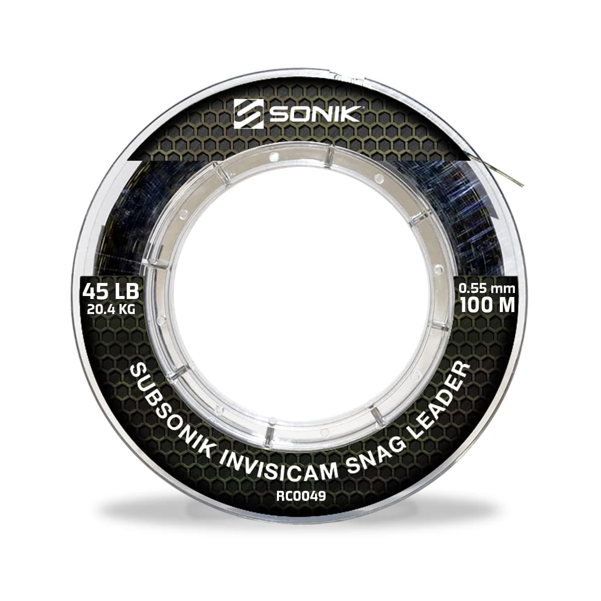 Sonik Subsonik Invisicam Snag Leader 100m Camo 0,55mm