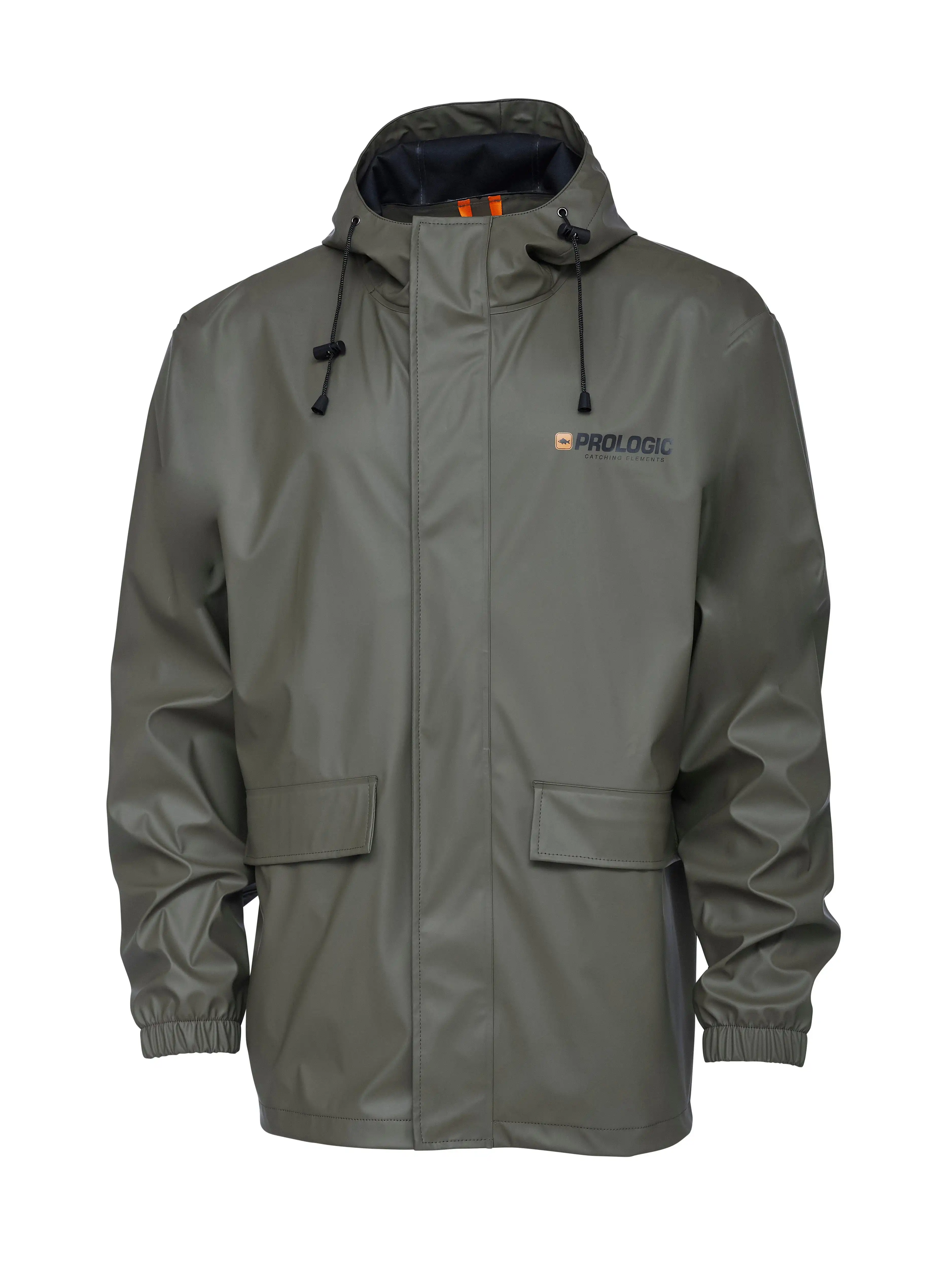 Prologic Rain Jacket #L Bark Green