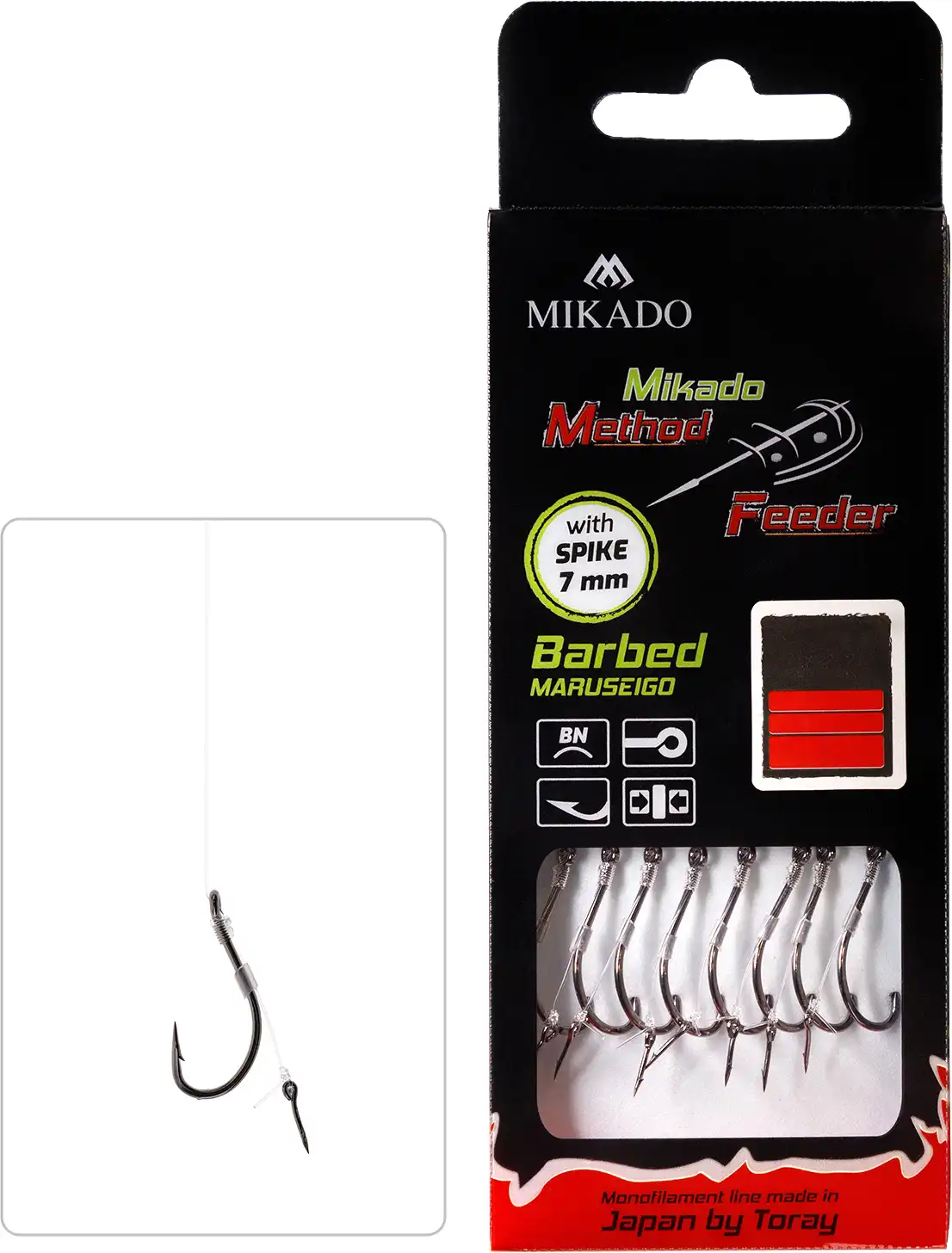 Mikado Method Feeder Rig Spike Maruseigo #12 10cm 0,23mm