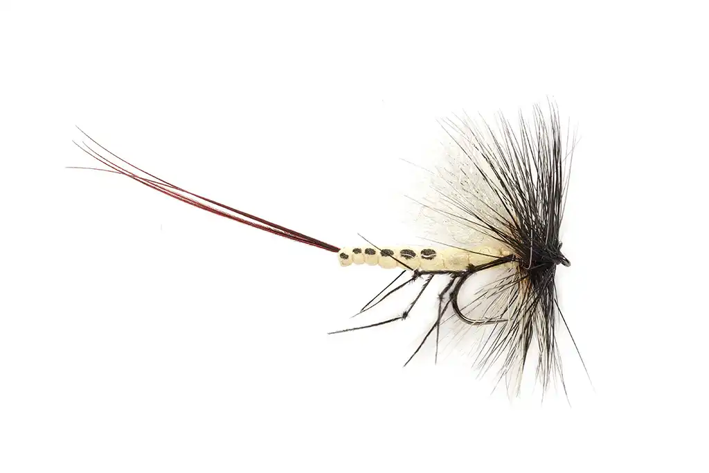 Fulling Mill McPhail Spent Mayfly #10 Grey Beige