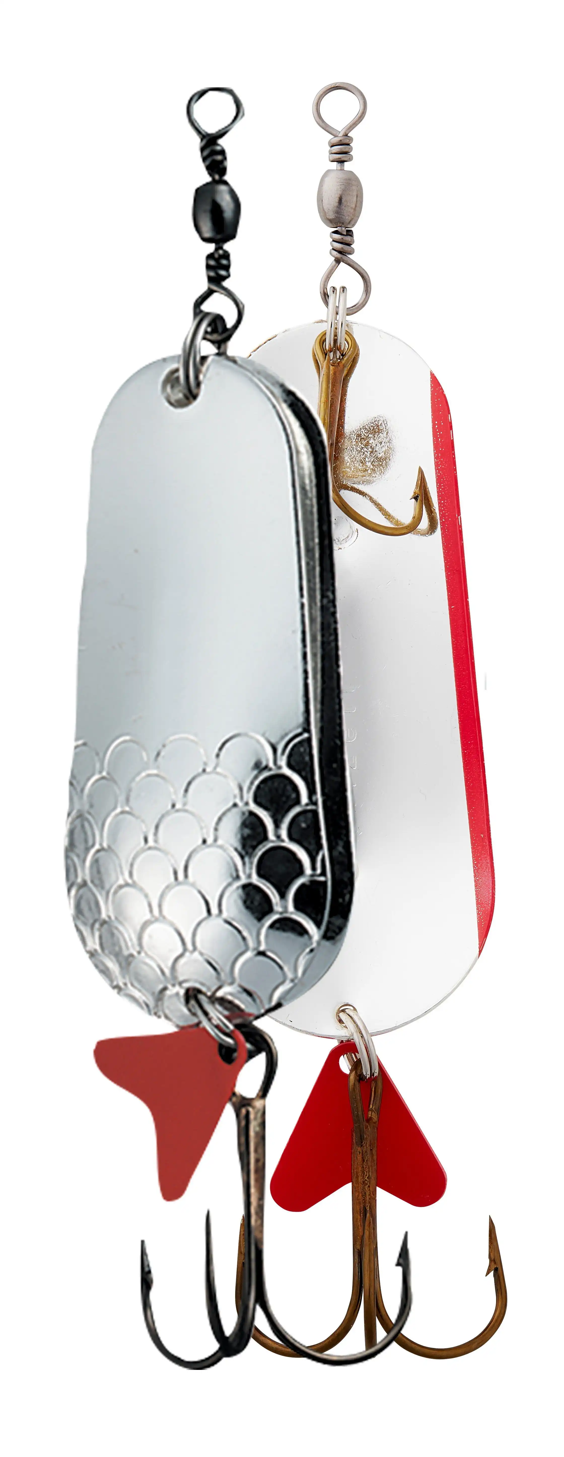 DAM FZ Twin Blinker 8cm 45g Silver/Silver