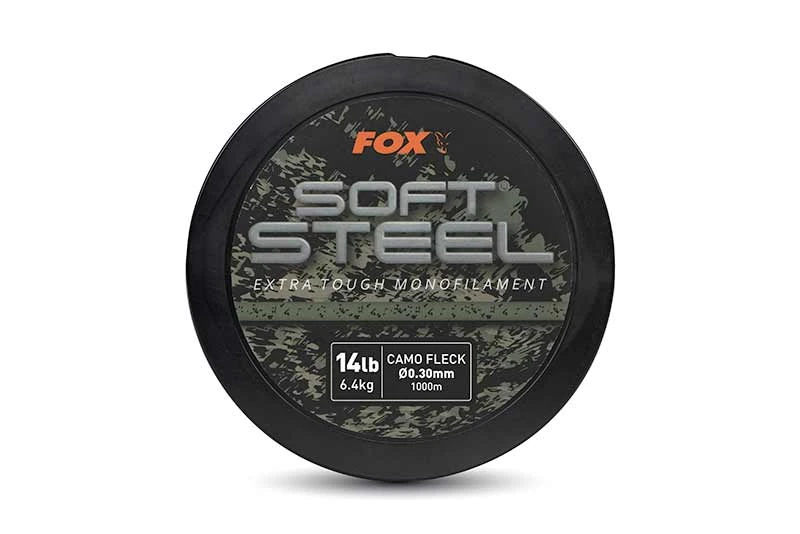 FOX Carp Soft Steel Fleck Camo Mono 1000m 0,30mm