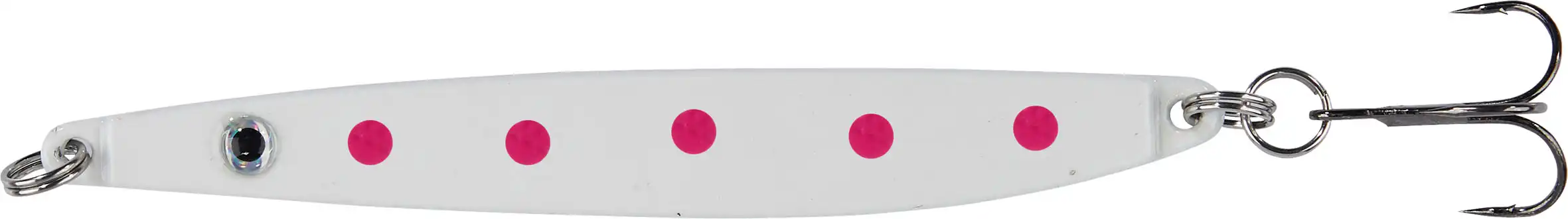 Weiß/Pink Spots