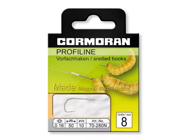 Cormoran Profiline Madenhaken #18 50cm 0,10mm