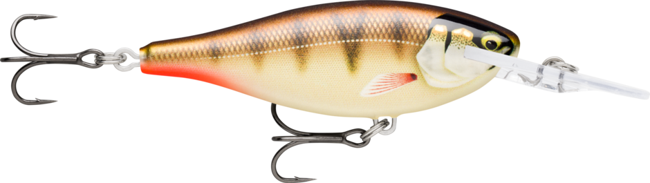Rapala Shad Rap Elite 7,5cm Gilded Copper Perch