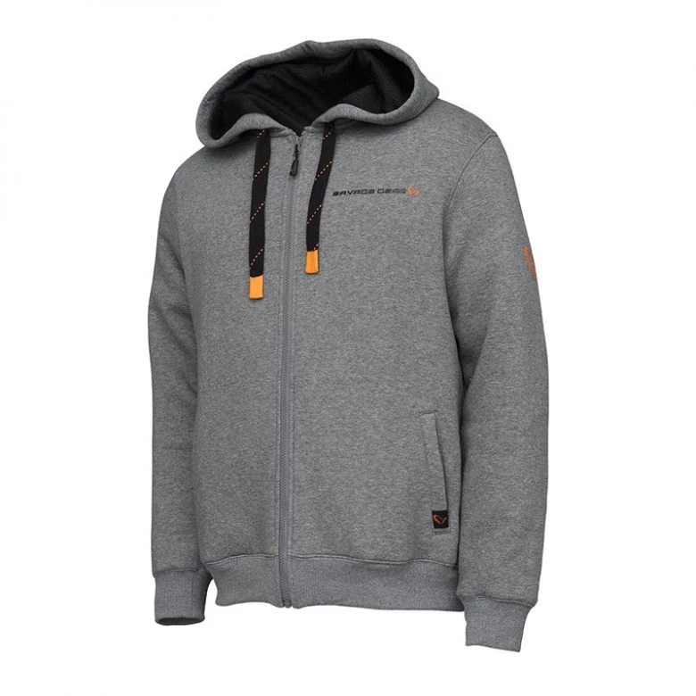 Savage Gear Classic Zip Hoodie Grey #S