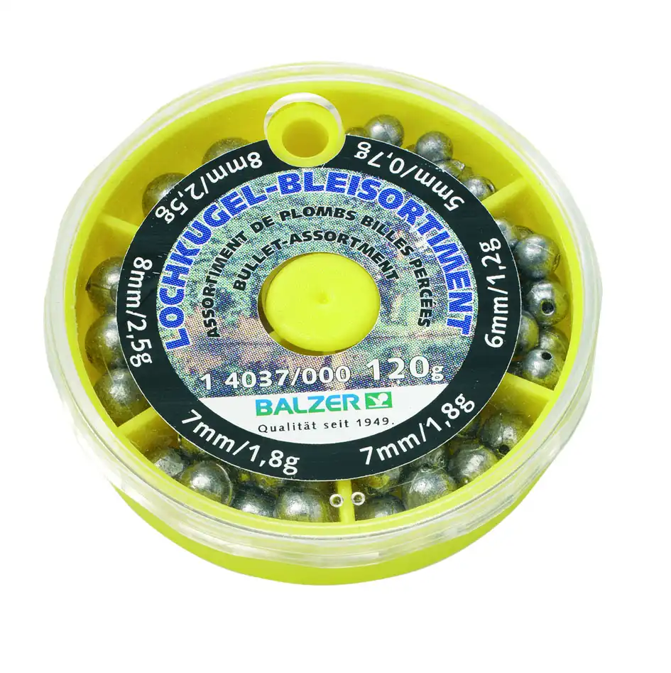 Balzer Lochblei Sortiment 120g