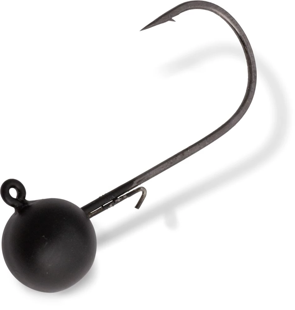 Quantum 4street Tungsten Ball Jig Head #1 Schwarz 2,6g