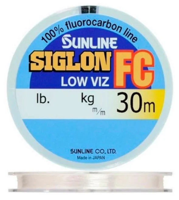 Sunline Siglon FC Low Viz Clear 30m 0,29mm 5,4kg