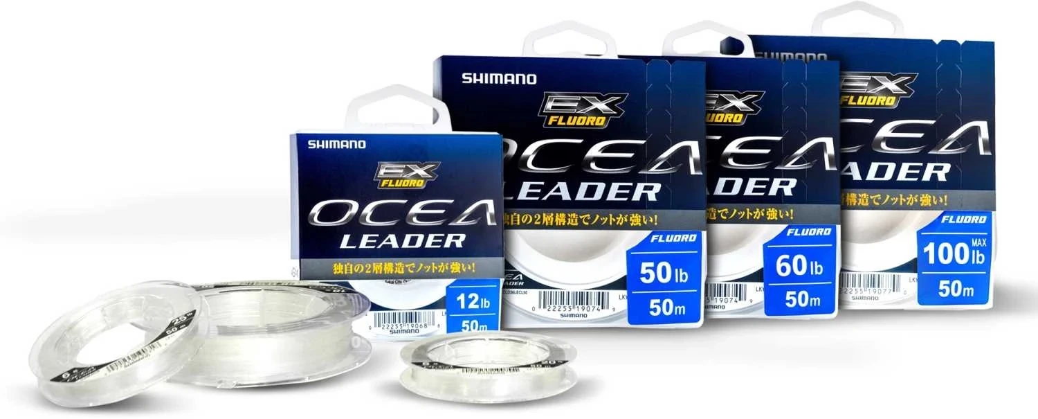 Shimano OCEA EX Fluoro Leader 50m Clear 0,17mm 1,81kg