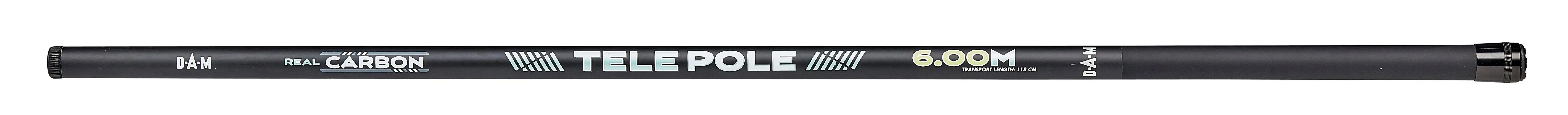 DAM Real Carbon Tele Pole 7,00m